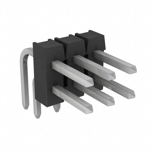 104437-3 TE Connectivity AMP Connectors  Embases à broches mâles